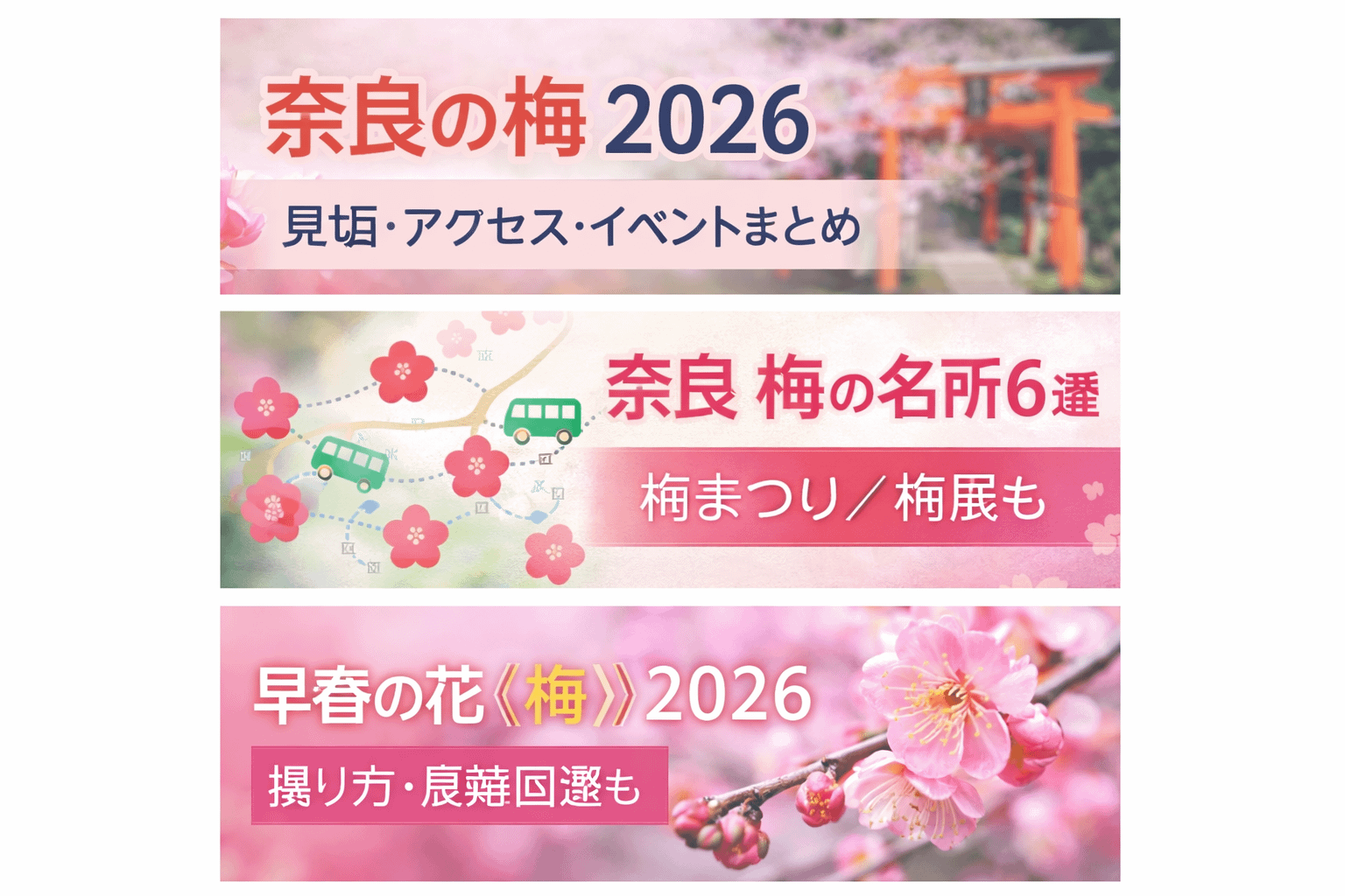 【2026年3月19日最新】奈良の桜の見どころスポット完全ガイド｜見頃予想・名所・モデルコース・ライトアップ情報まで