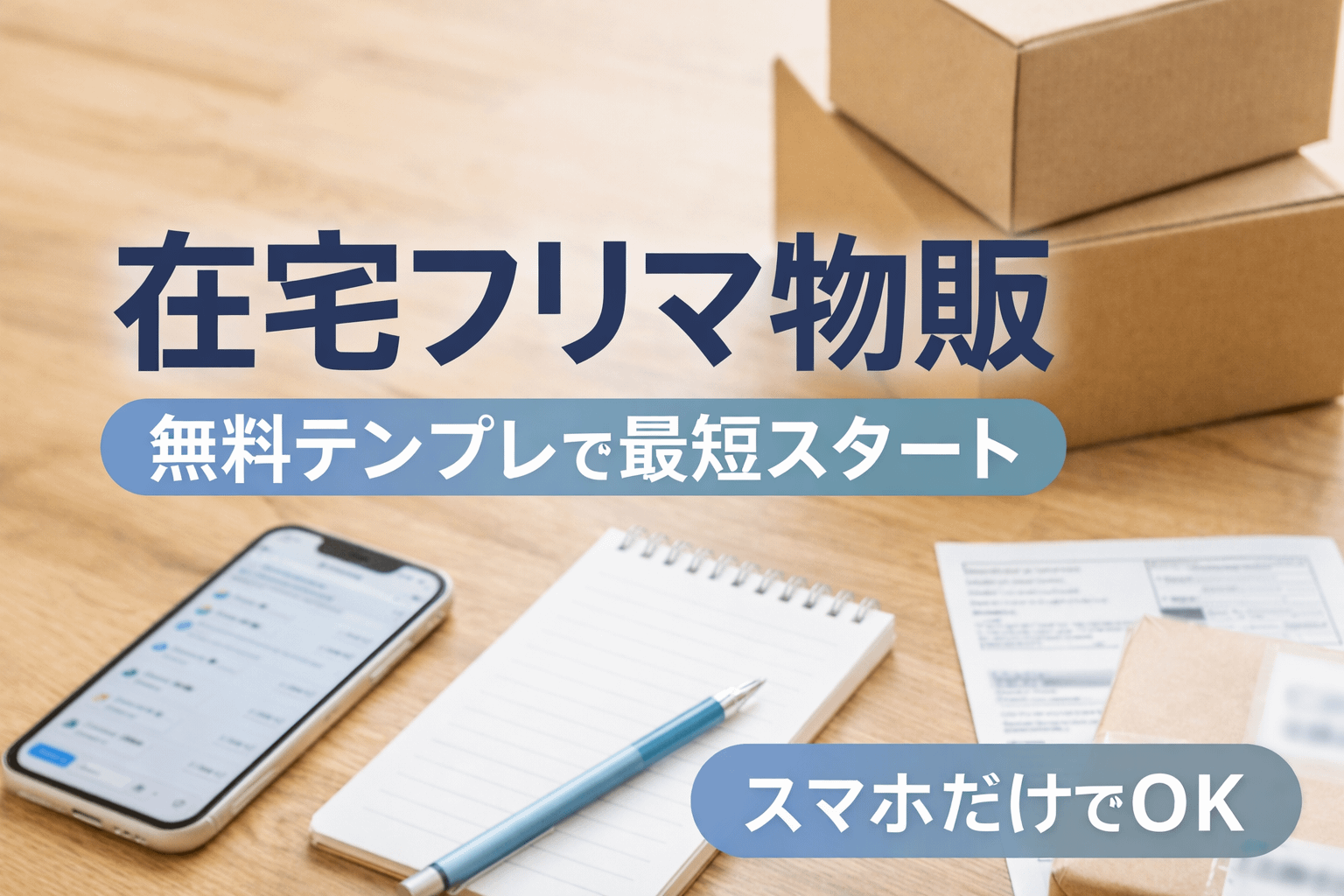 横流し物販は怪しい？無料テンプレの内容をレビュー