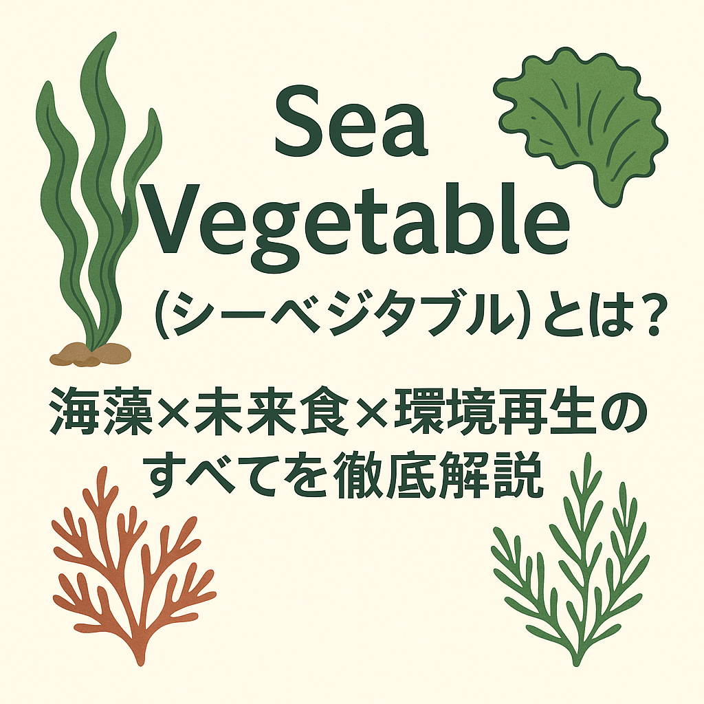 【完全解説】Sea Vegetableとは？海藻スタートアップの全貌と商品ラインナップを徹底紹介
